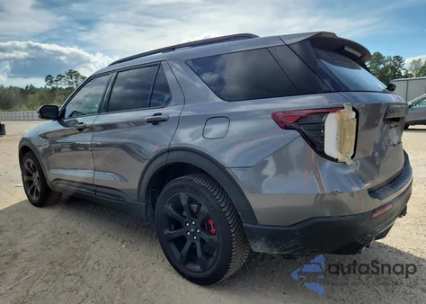 2021 Ford Explorer St из США, поврежденный, VIN 1FM5K8GC7MGA01721